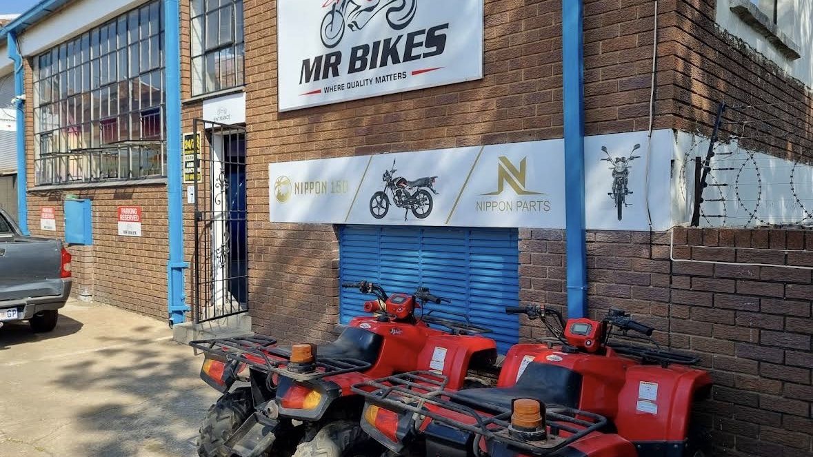 The Mr Bikes premises in Wynberg, Sandton