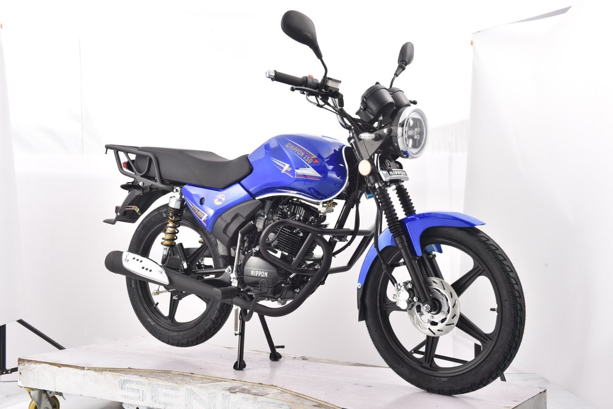 Nippon 150 rear carrier rack, blue model
